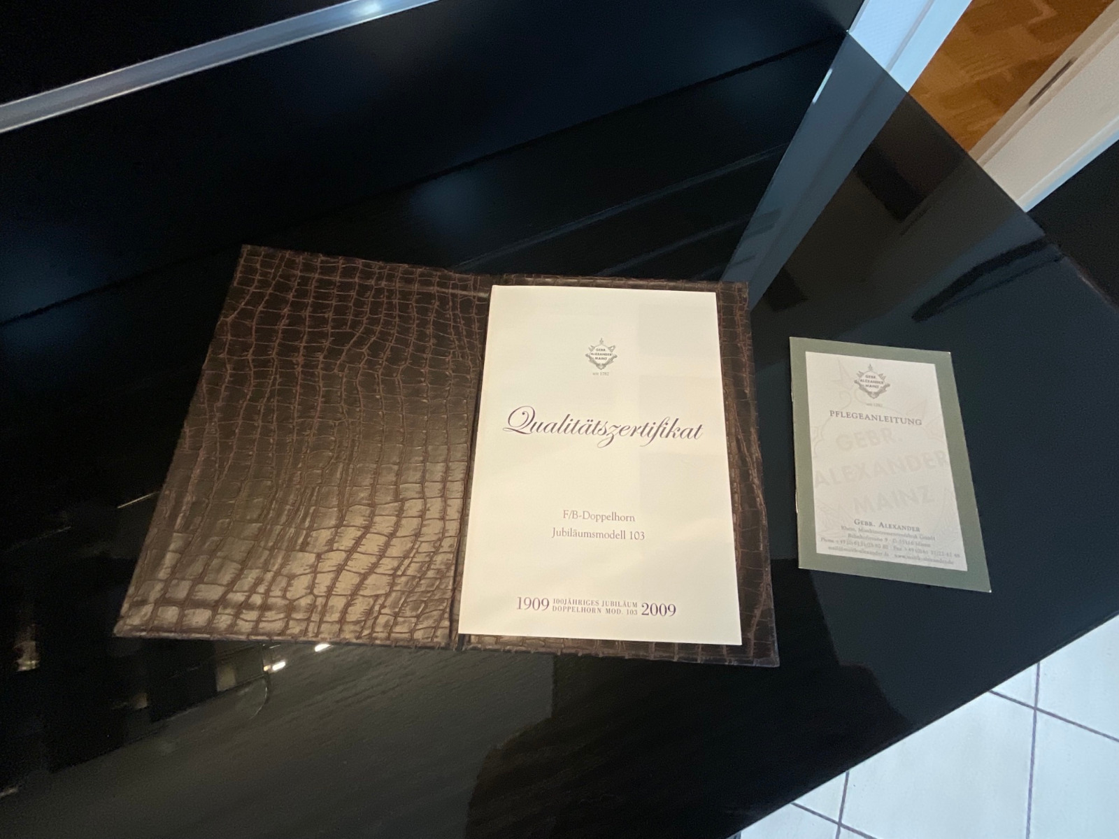 Double horn Alexander 103 Jubilee- Price on request